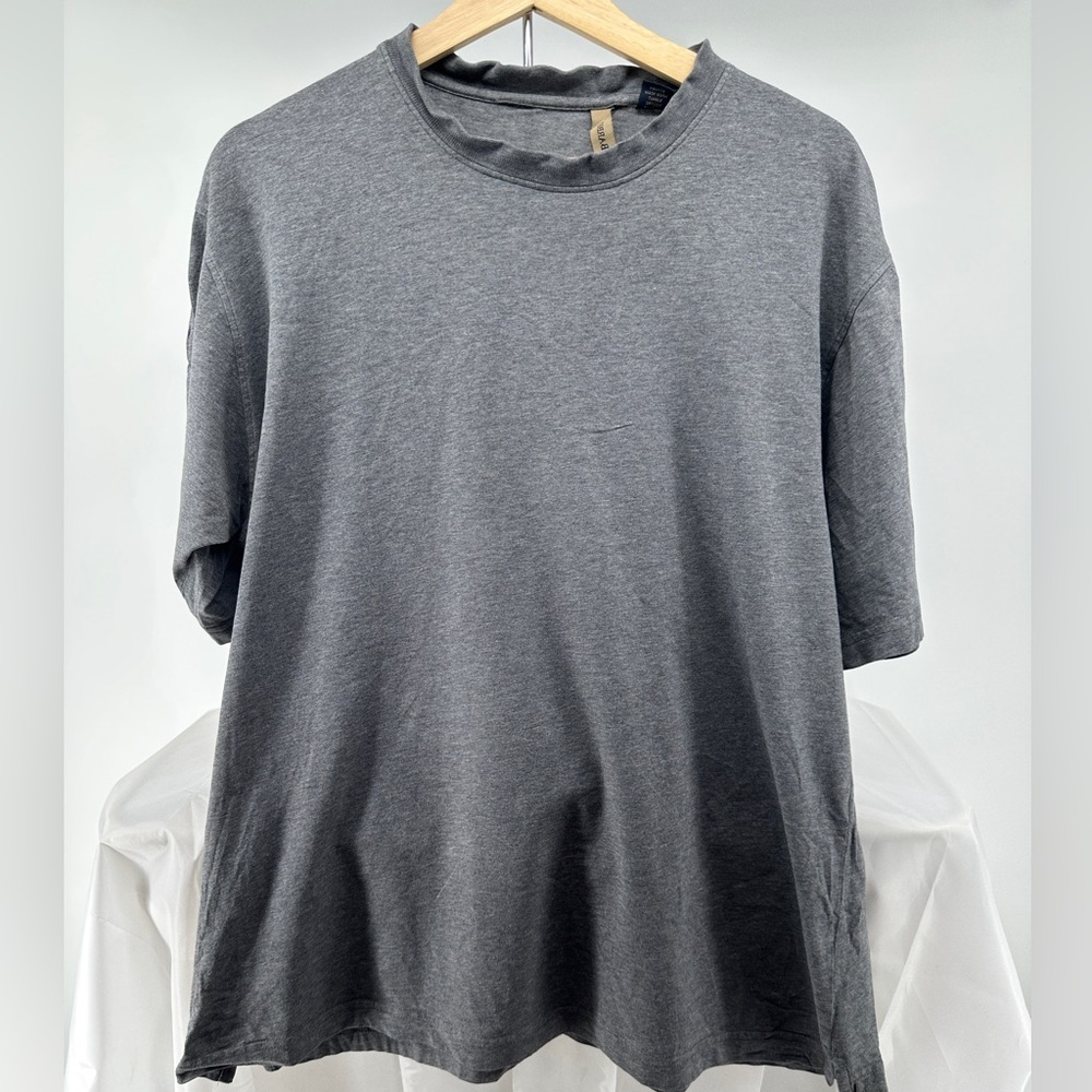 Scott barber gray cotton shirt